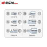 قیمت و خرید ست 6 عددی تبدیل درایو بکس تاپ تول مدل GAAI0606