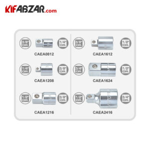قیمت و خرید ست 6 عددی تبدیل درایو بکس تاپ تول مدل GAAI0606
