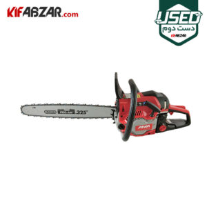 خرید اره زنجیری بنزینی 2350 وات آروا مدل 6212 دست دوم