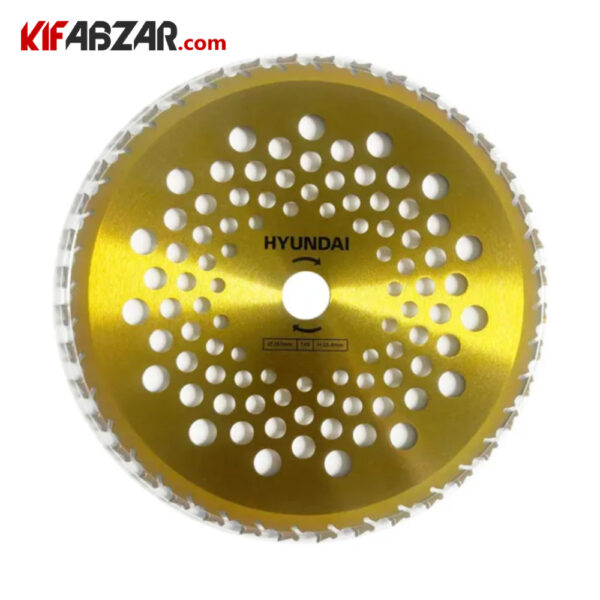 دیسک علف زن الماسه طرحدار 255 میلیمتری هیوندای مدل 2545TCB دیسک علف زن الماسه طرحدار 255 میلیمتری هیوندای مدل 2545TCB