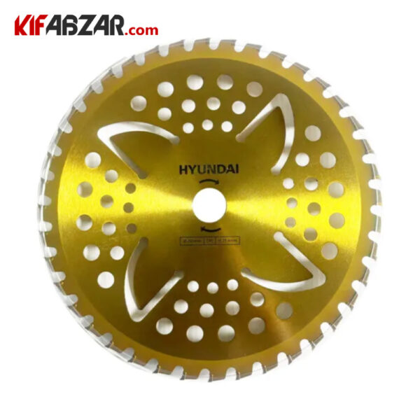 دیسک علف زن الماسه طرحدار چاقویی 255 میلیمتری هیوندای مدل 3545TCB دیسک علف زن الماسه طرحدار چاقویی 255 میلیمتری هیوندای مدل 3545TCB