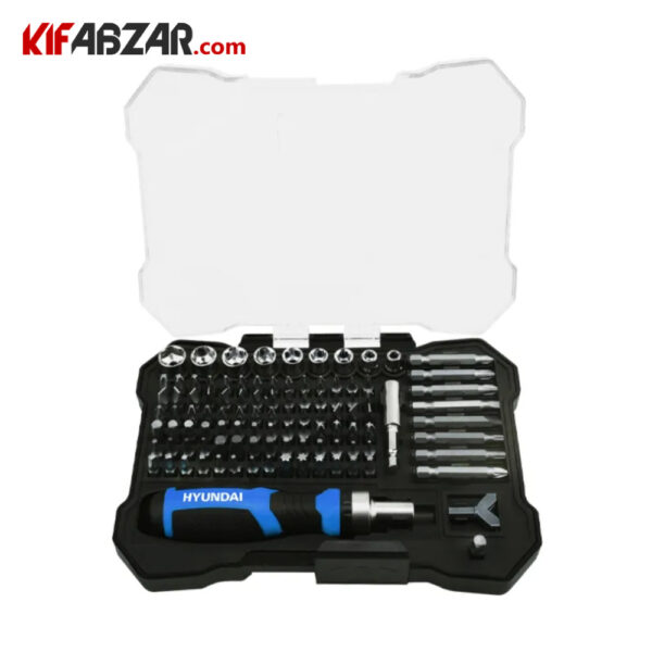 ست 105 عددی سری پیچ گوشتی هیوندای مدل HC-105B ست 105 عددی سری پیچ گوشتی هیوندای مدل HC-105B