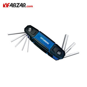 ست 8 عددی آچار آلن شش گوش چاقویی هیوندای مدل HC806P