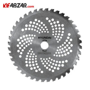 دیسک علف زن الماسه 255 میلیمتری هیوندای مدل 2540TCB