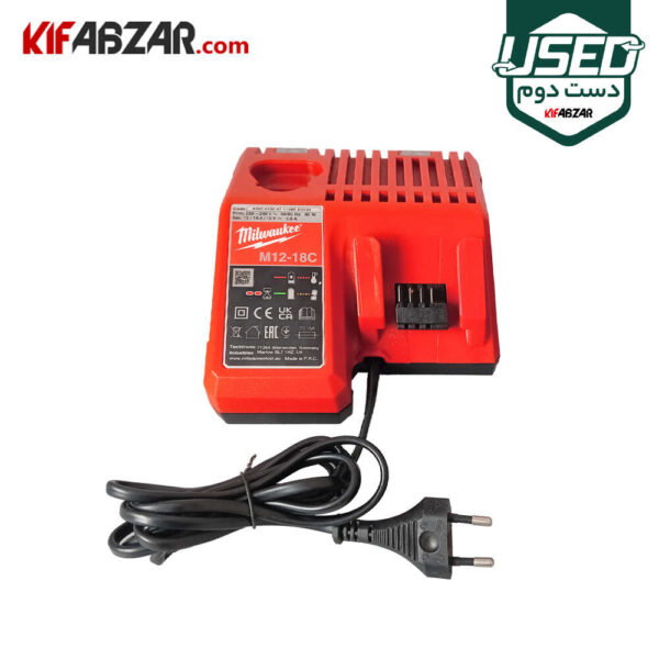 خرید شارژر دوپایه میلواکی مدل M12-18C دست دوم