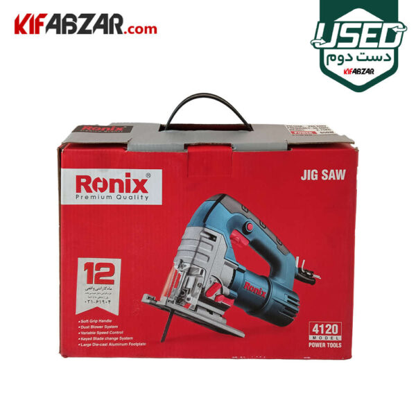 جعبه کارتنی اره عمودبر 650 وات رونیکس مدل 4120 دست دوم