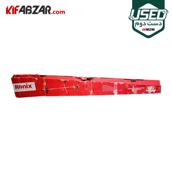 بسته بندی حاشیه زن بنزینی دوشی 1500 وات رونیکس مدل 4552 دست دوم