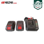 باتری و شارژر فرز پولیش شارژی براشلس 40 ولت رونیکس مدل 8926-40V دست دوم