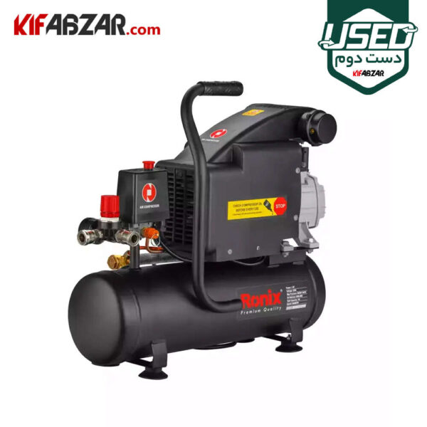 کمپرسور باد 10 لیتری رونیکس مدل RC-1010 دست دوم کمپرسور باد 10 لیتری رونیکس مدل RC-1010 دست دوم
