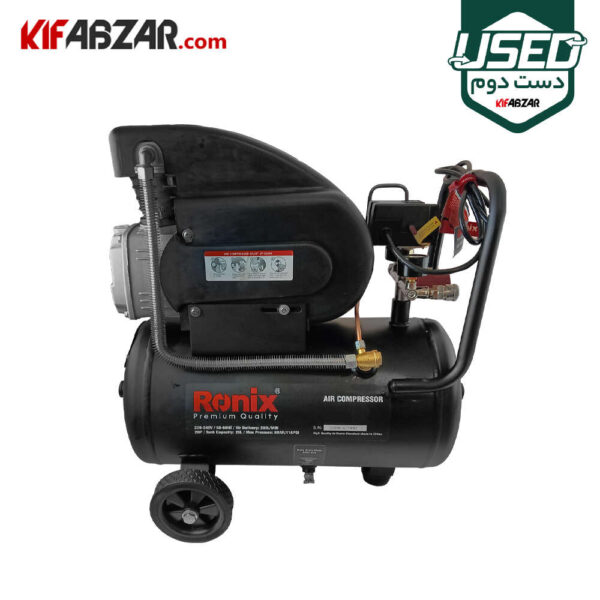 خرید کمپرسور باد 25 لیتری رونیکس مدل RC-2510 دست دوم