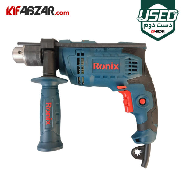 خرید مجموعه 21 پارچه دریل چکشی 650 وات رونیکس مدل RS-0001 دست دوم