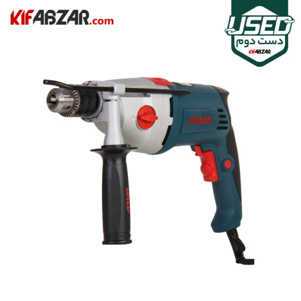 دریل چکشی گیربکسی 1050 وات آروا مدل 5315 دست دوم