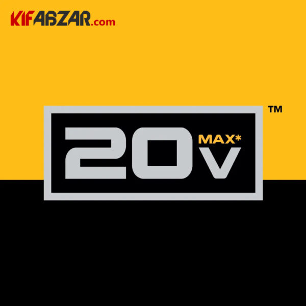 تصویر باتری شارژی 20 ولت دیوالت سری MAX مدل DCB204