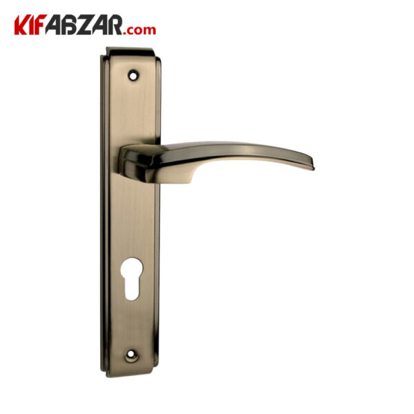 دستگیره در پلاکی ترووان مدل 110 زیتونی