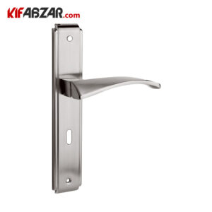 دستگیره در پلاکی ترووان مدل 120 استیل