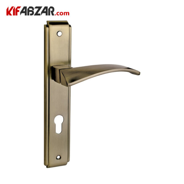 دستگیره در پلاکی ترووان مدل 120 زیتونی