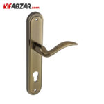 دستگیره در پلاکی ترووان مدل 1228 زیتونی
