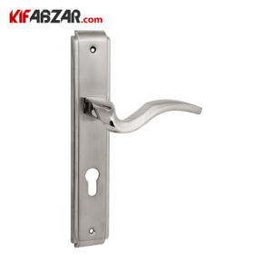 دستگیره در پلاکی ترووان مدل 130 استیل