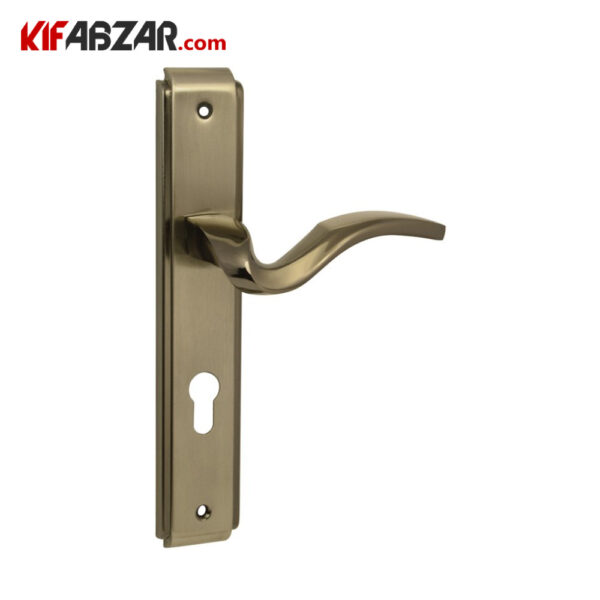 دستگیره در پلاکی ترووان مدل 130 زیتونی