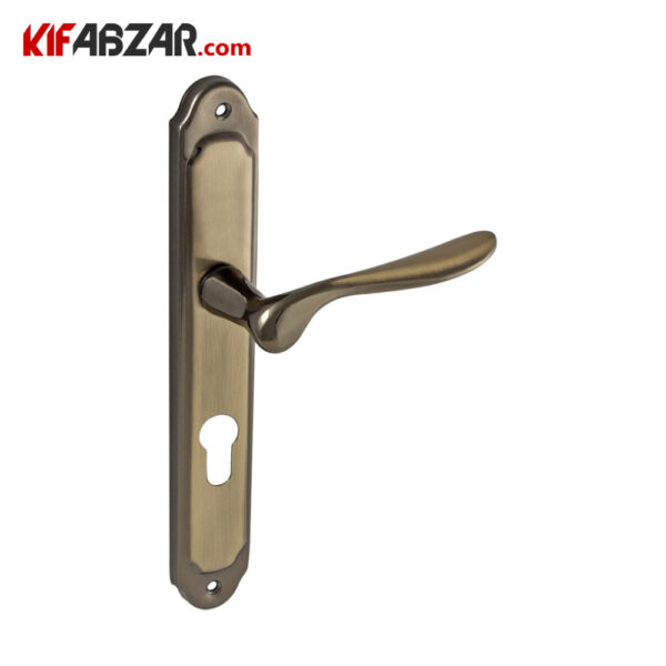 دستگیره در پلاکی ترووان مدل 1322 زیتونی
