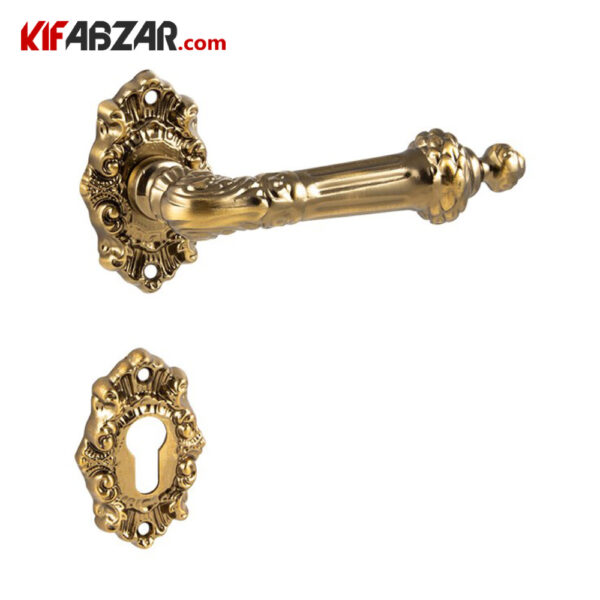 دستگیره در رزت ترووان مدل 1701 نسکافه ای