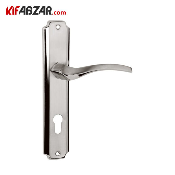 دستگیره در پلاکی ترووان مدل 240 استیل