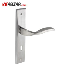 دستگیره در پلاکی ترووان مدل 424 استیل