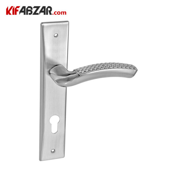 دستگیره در پلاکی ترووان مدل 429 استیل دستگیره در پلاکی ترووان مدل 429 استیل