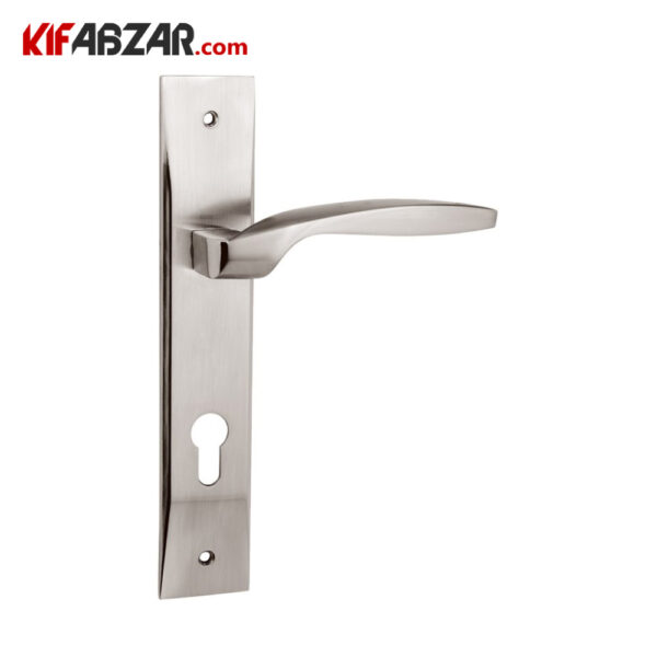 دستگیره در پلاکی ترووان مدل 470 استیل