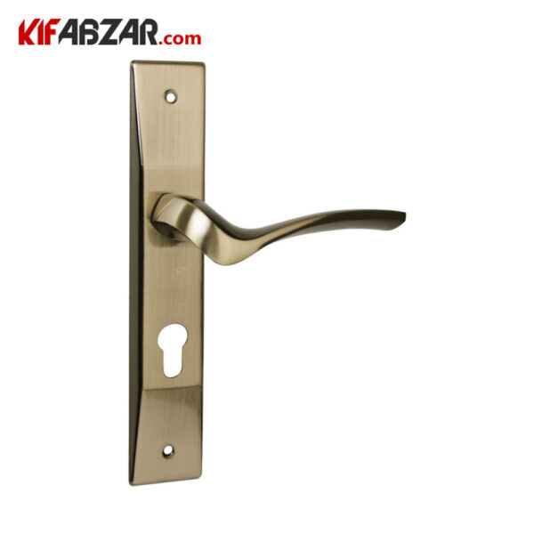 دستگیره در پلاکی ترووان مدل 480 زیتونی