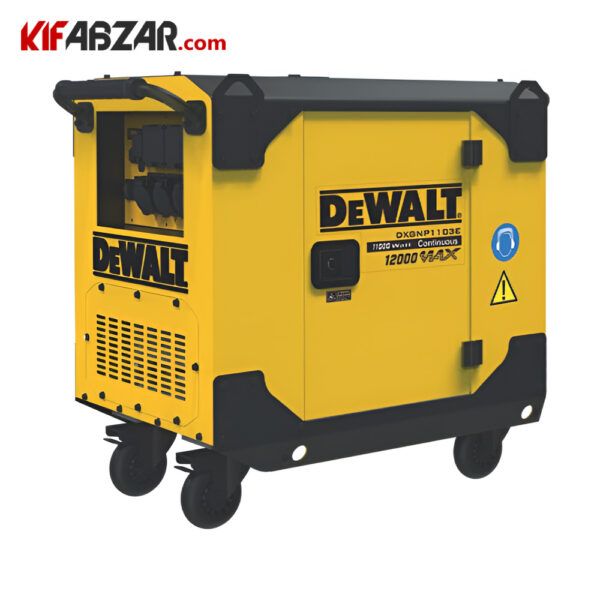 موتور برق بنزینی سایلنت 12000 وات دیوالت مدل DW-DXGN9110E موتور برق بنزینی سایلنت 12000 وات دیوالت مدل DW-DXGN9110E