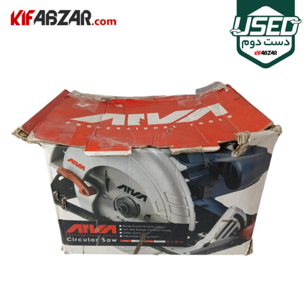 جعبه کارتنی اره گردبر برقی 1350 وات آروا مدل 5411 دست دوم