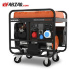 موتور برق بنزینی 12000 وات تکفاز و سه فاز دوو مدل GDA12000-3E