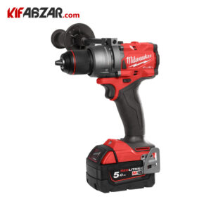 دریل شارژی چکشی براشلس 18 ولت میلواکی مدل M18 FPD3-502X
