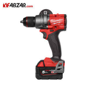 قیمت دریل شارژی چکشی براشلس 18 ولت میلواکی مدل M18 FPD3-502X