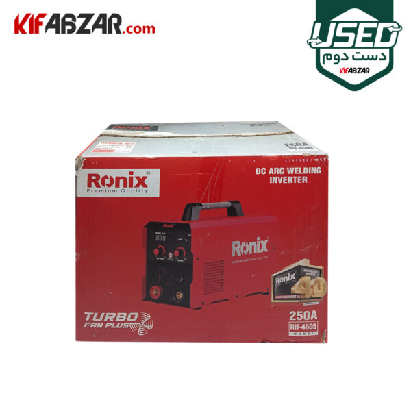 جعبه کارتنی اینورتر جوشکاری 200 آمپر رونیکس مدل RH-4604 دست دوم