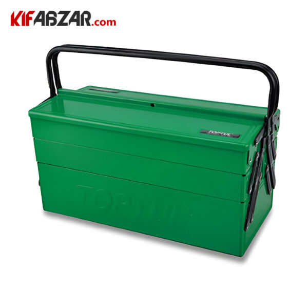 عکس جعبه ابزار 3 طبقه 111 پارچه تاپ تول مدل GCAZ111A