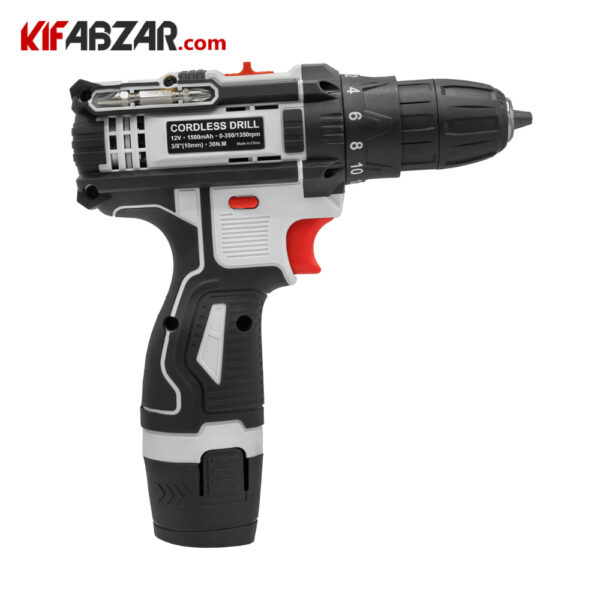 قیمت دریل پیچ گوشتی شارژی 12 ولت لکسون مدل LE-3701