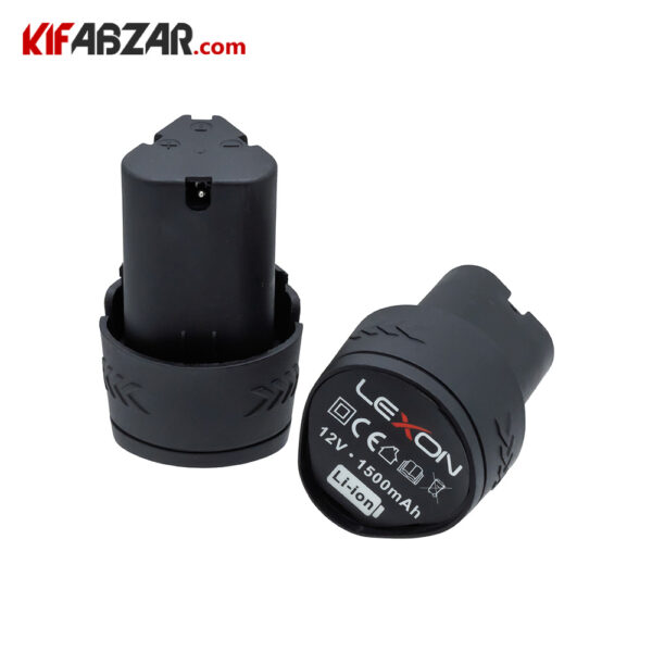 باتری دریل پیچ گوشتی شارژی 12 ولت لکسون مدل LE-3701