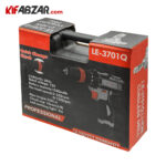 بسته بندی دریل پیچبند شارژی 12 ولت لکسون مدل LE-3701Q