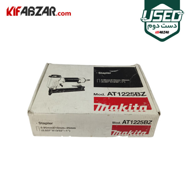 جعبه کارتنی منگنه کوب بادی ماکیتا مدل AT1225BZ دست دوم