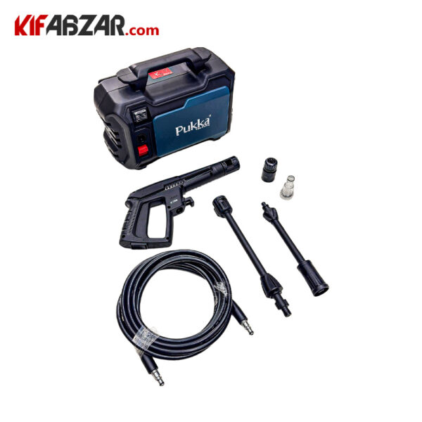 لوازم جانبی کارواش زغالی کامپکت 110 بار پوکا مدل PW8200