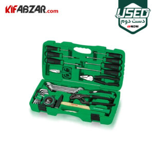 جعبه ابزار سبز 30 پارچه خانگی تاپ تول مدل GAAI3001
