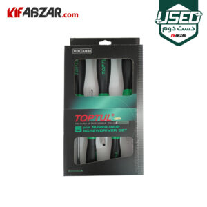 قیمت ست 5 عددی پیچ گوشتی تاپ تول سری Super-Grip مدل GAAE0503 دست دوم