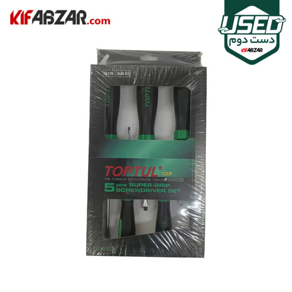قیمت و خرید ست 5 عددی پیچ گوشتی تاپ تول سری Super-Grip مدل GAAE0503 دست دوم