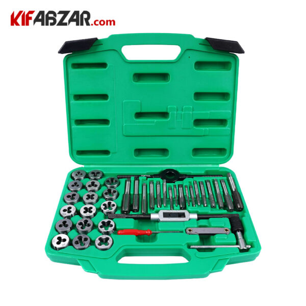 ست 40 عددی قلاویز و حدیده تاپ تول مدل JGAI4001 ست 40 عددی قلاویز و حدیده تاپ تول مدل JGAI4001