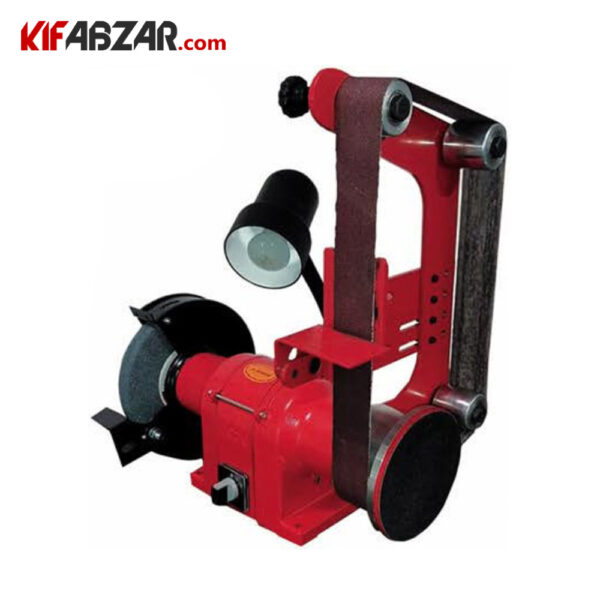 سنگ سنباده نواری رومیزی 700 وات محک مدل BDS-15120 Set