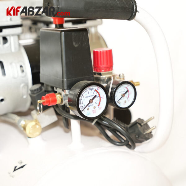 تصویر کمپرسور باد سایلنت 50 لیتری محک مدل HSU1100-50L