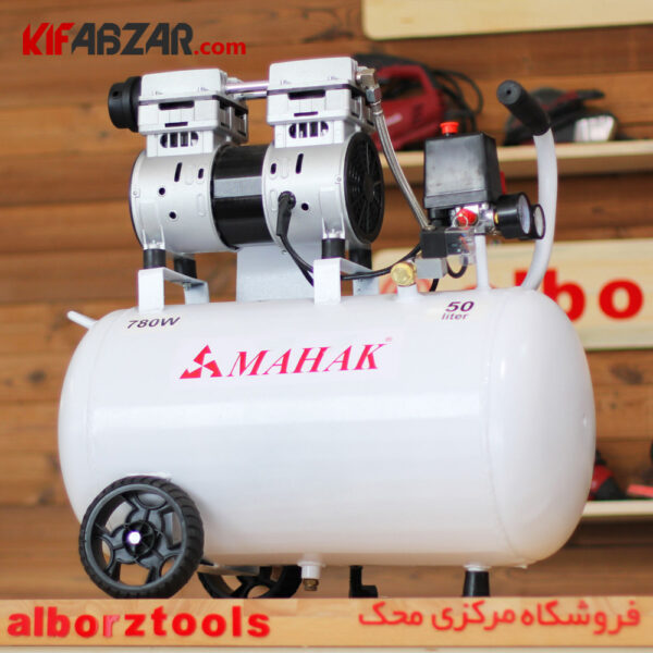 عکس کمپرسور باد سایلنت 25 لیتری محک مدل HSU550-25L