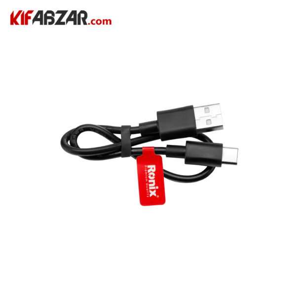 کابل شارژ تفنگ چسب حرارتی شارژی 4 ولت رونیکس مدل 8538